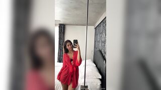 Mikaela Lafuente Sexy Lingerie Mirror Selfies Onlyfans Video Leaked P1