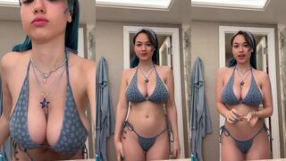 Sofia Gomez Bikini Boobs Bounce Onlyfans Video Leaked