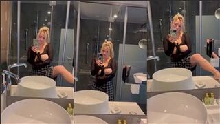 Allisonnyc Nude Mirror Boobs Tease Video Leaked