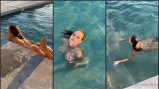 Anna Malygon Nude Swimming Pool PPV Onlyfans Video Leaked