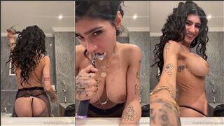 Mia Khalifa Nude Cleaning PPV Onlyfans Video Leaked