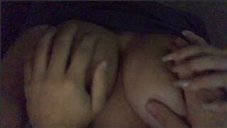 Genesis Mia Lopez Nude BG Boobs Squeeze Onlyfans Video Leaked