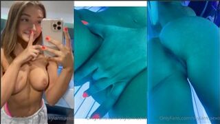 Skylarmaexo Nude Tanning Bed Masturbation PPV Onlyfans Video Leaked
