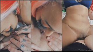 Venomous_dolly Nude Close Up Lesbian Pussy Eating PPV Onlyfans Video Leaked