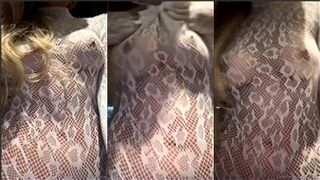 Breckie Hill Fishnet Bodysuit Tease PPV Onlyfans Video Leaked