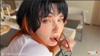 Sweetie Fox Boss Fucks Secretary's Ass Hard without Lube