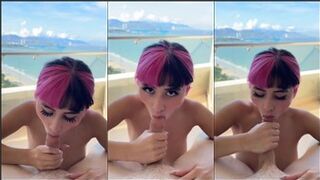 Cashbxnny Blowjob POV Onlyfans Video Leaked