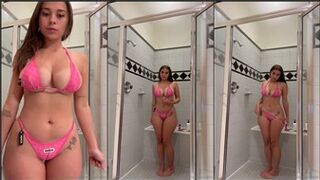 Sophie Rain Pink Bikini Shower Onlyfans Video Leaked