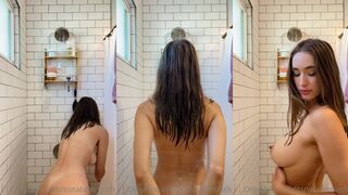 Natalie Roush Nude Shower Leaked Video