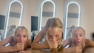Kinkykkatie Receives A CIM After Blowjob