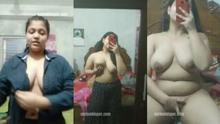 Horny Bengali Girl Boobs and Pussy Showing