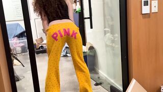 Demitra kalogeras Yellow Pants Ass Twerk OnlyFans Video Leaked