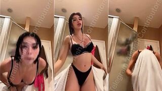 Aishah aka Kawaiisofey Finger pussy And Boobsplay  video leak
