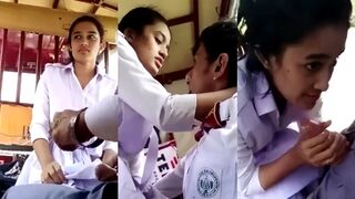 College Girl Blowjob and Fucking Outdoor HD Video
