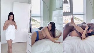 Indian Instagram influencer meeti kalher after shower bbc fuck pussy standing sex lea