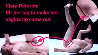 Clara Delorme lift your leg for daddy Dr. Justin