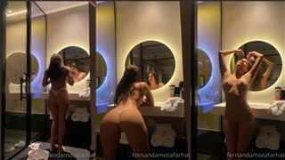 Fernanda Mota Farhat Nude Bathroom Twerking