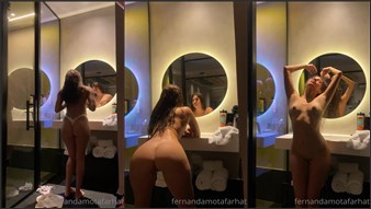 Fernanda Mota Farhat Nude Bathroom Twerking 