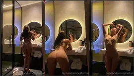 Fernanda Mota Farhat Nude Bathroom Twerking