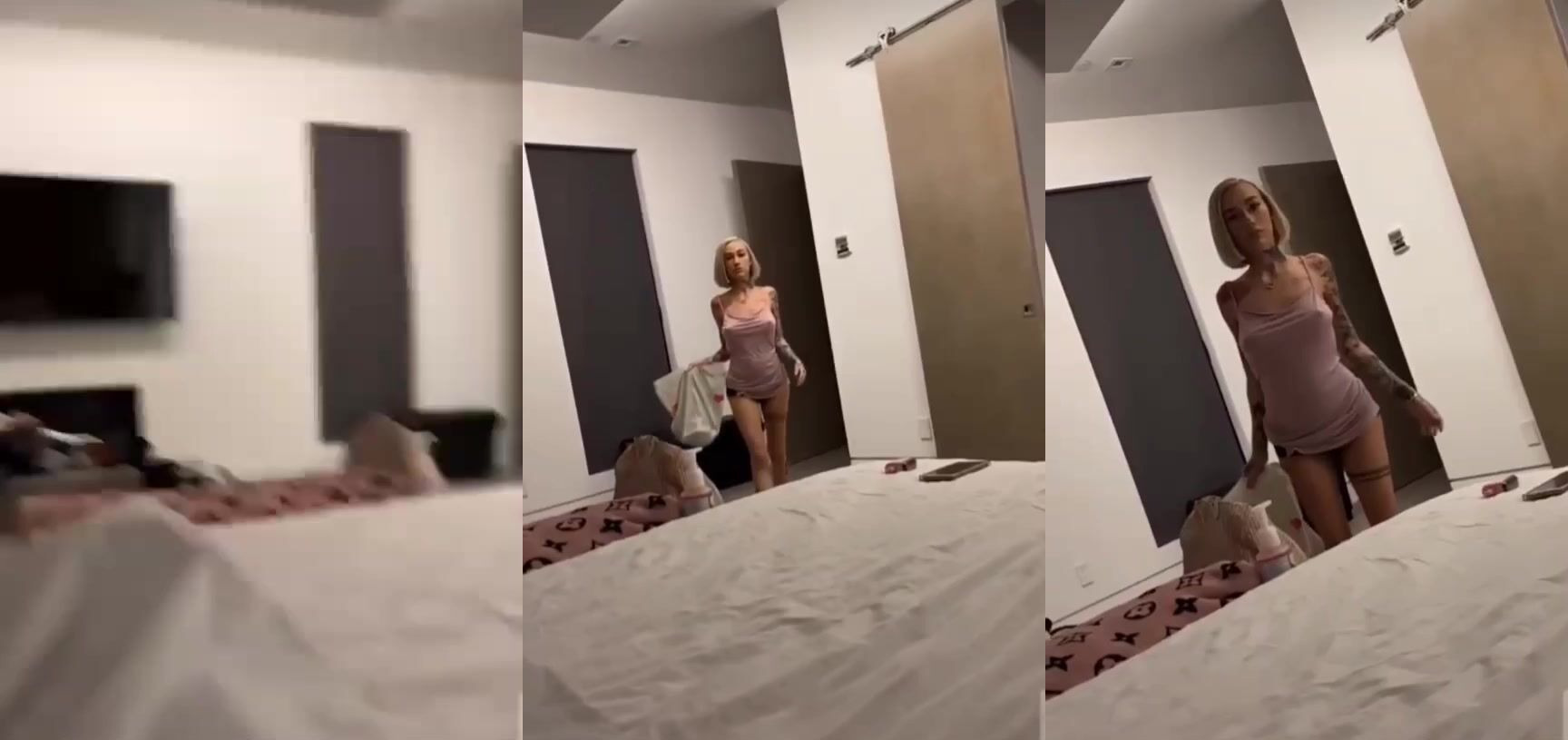 Danielle Bregoli Nipple Pokies Dress