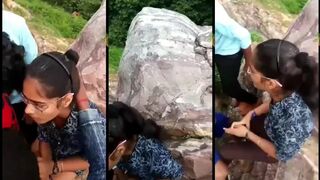 Boyfriend share gf with villager group men's fucked in front of him viral mms leaked