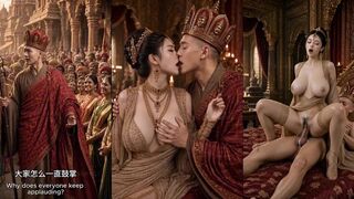 Asian Monkey king Queen Anal sex leaked video