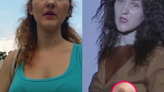 Eva Pyrnokoki has sweaty titts but they smell great