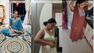 Uploading my own Mom nudes & dress changing video Part 1 enjoy