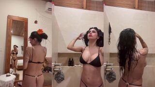 Mia Khalifa Shower Shaving Armpits Video Leaked