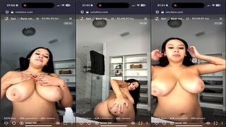 Sariixo Nude Bathroom Tease