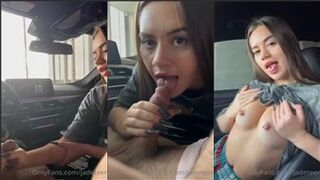 Jadeteen Nude Car Blowjob