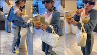 Danielle Bregoli Nipple Pokies In Public