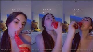 Lauren Alexis Nude Nipple Pasties Dildo Blowjob