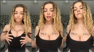 kira pregiato Boobs Bounce Tease