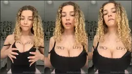Kira pregiato Boobs Bounce Tease