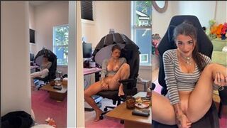 Ari Kytsya Nude Bedroom Dildo Masturbation