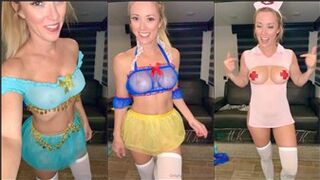 Vicky Stark Nude Outfit Halloween Try On