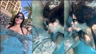 Jazmen00 Nude Pool Blowjob