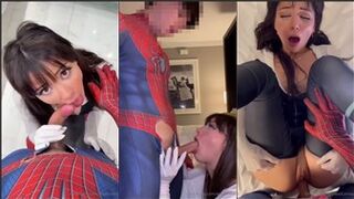 Waifumiia Nude Spiderman & Gwen Sex Tape PPV Onlyfans Video Leaked