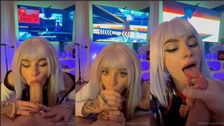 Lems7 Cosplay Blowjob Cumshot Swallow Onlyfans Video Leaked