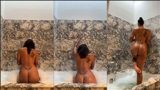 Elizabeth Cambage Nude Bath Tease Onlyfans Video Leaked